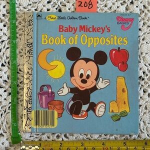 Disney Babies Baby Mickey's Book of Opposites